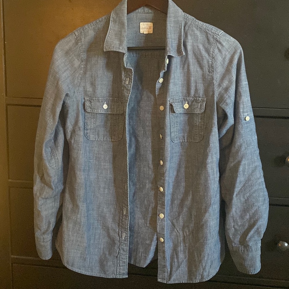 Chambray button down